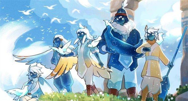 光遇:光之子为什么是披着头蓬戴着面具的形象?谈谈早期设定