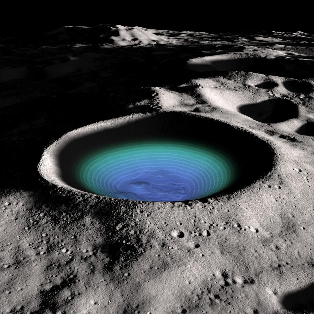 月球陨石坑背景图片素材-编号26042166-图行天下