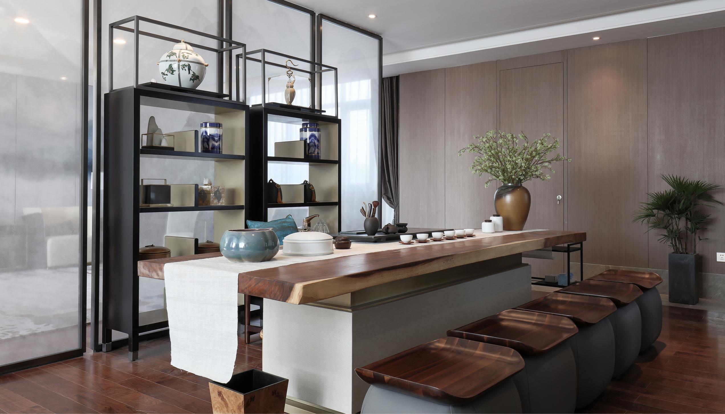 新中式风格办公室软装设计案例