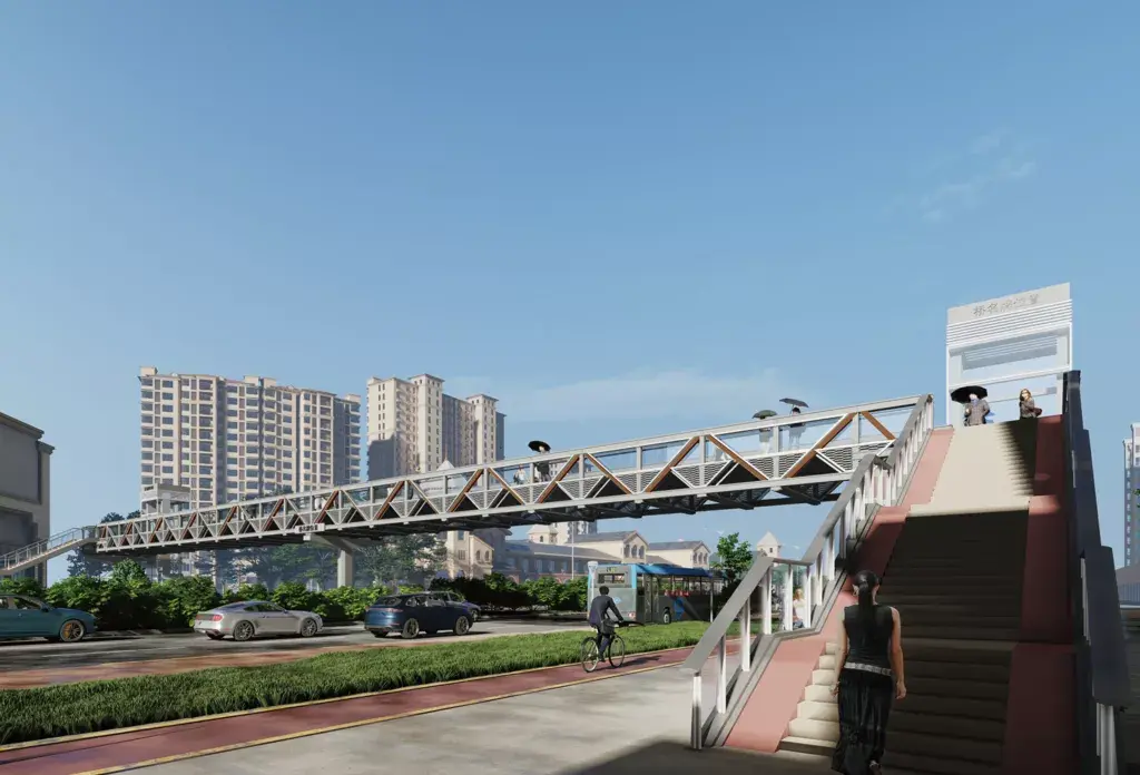 贝壳珠海新增3座人行天桥1座跨线桥珠海这条主干道将提速