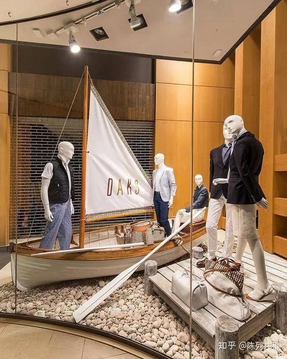 陈列橱窗50张最具创意的男装橱窗每一张都帅瞎了眼