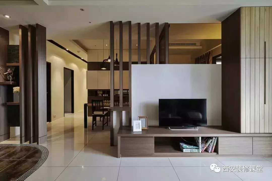 两面用的客厅隔断电视柜要怎么设计? 