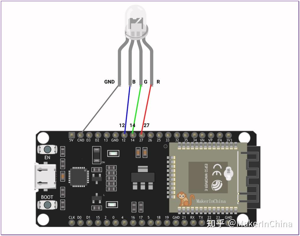 03-ESP32开发-ESP-IDF+VSCode-RGB-LED - 知乎