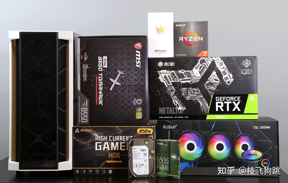 图样图森破5800x选配rtx3060ti只是组个监控用电脑主机