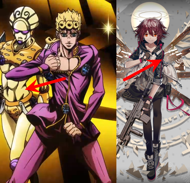 如何看待明日方舟部分干员立绘抄袭jojo的说法