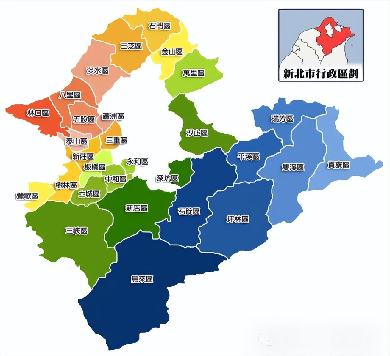 我国台湾地区的县、区和与大陆的对比 - 知乎