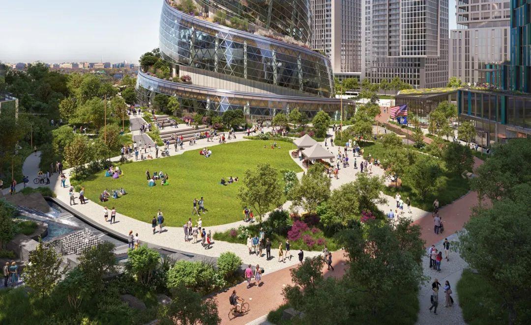 扩招25万人亚马逊新房子第二总部盖好啦