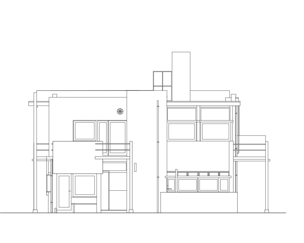 建筑学教程一关于施罗德住宅的一些问题?