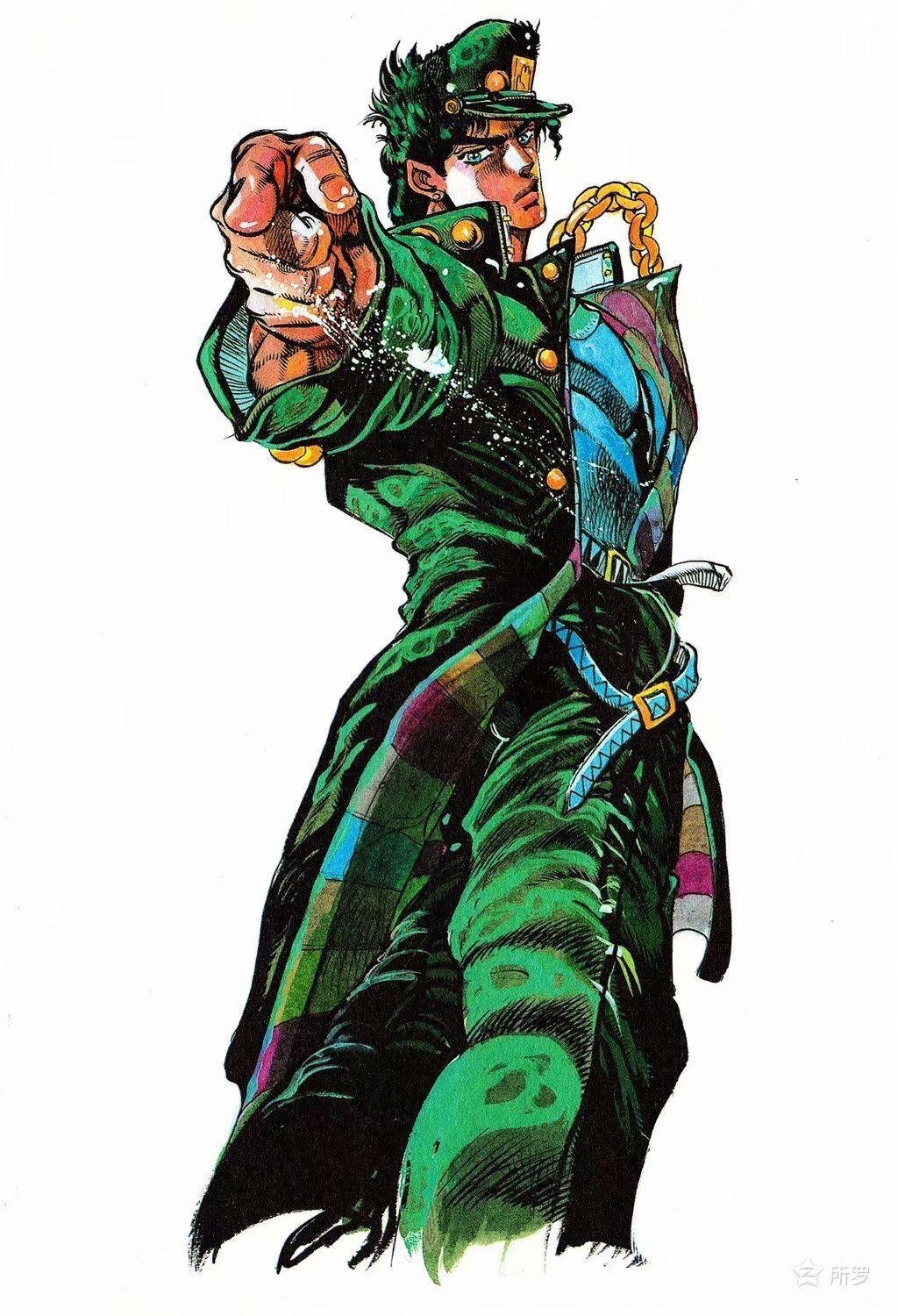 有没有这种类型原画的jojo图片