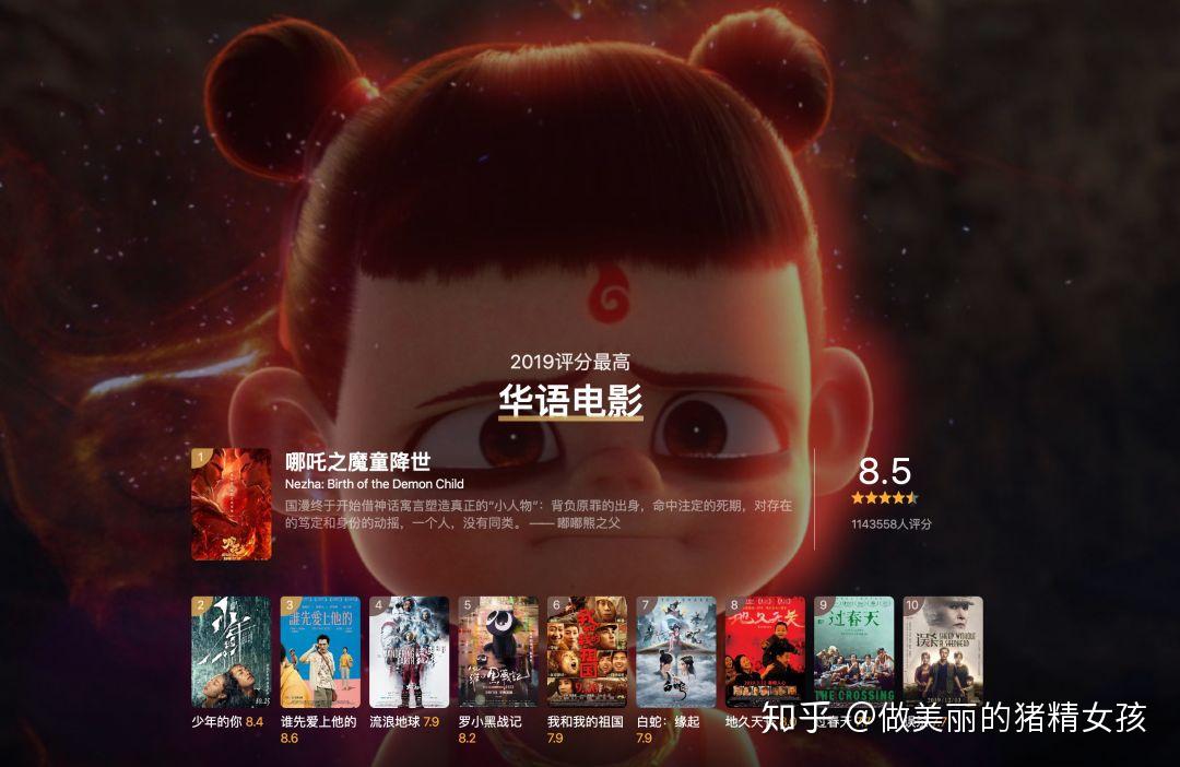 豆瓣2019年度电影榜单，这一年的好电影全在这里了！ 知乎