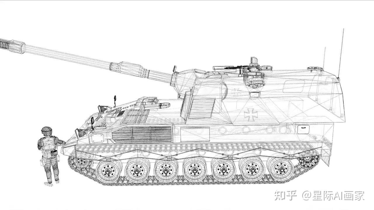 世界武器巡展pzh2000自行榴弹炮