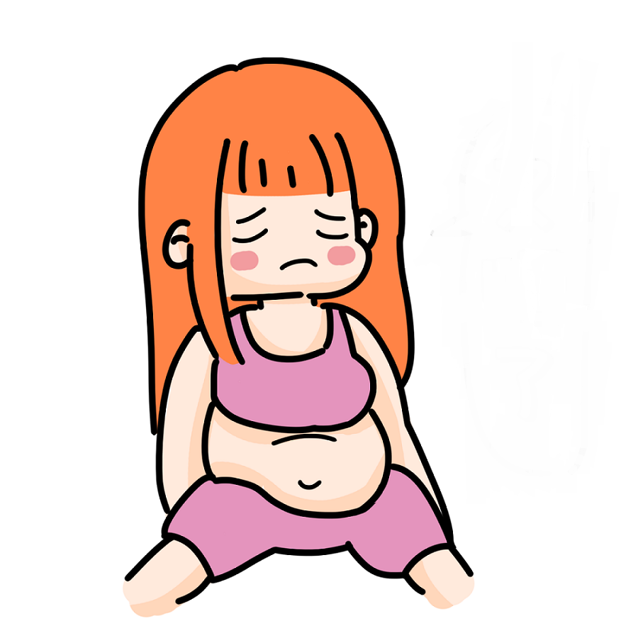 女胖子的大肚子动漫图片