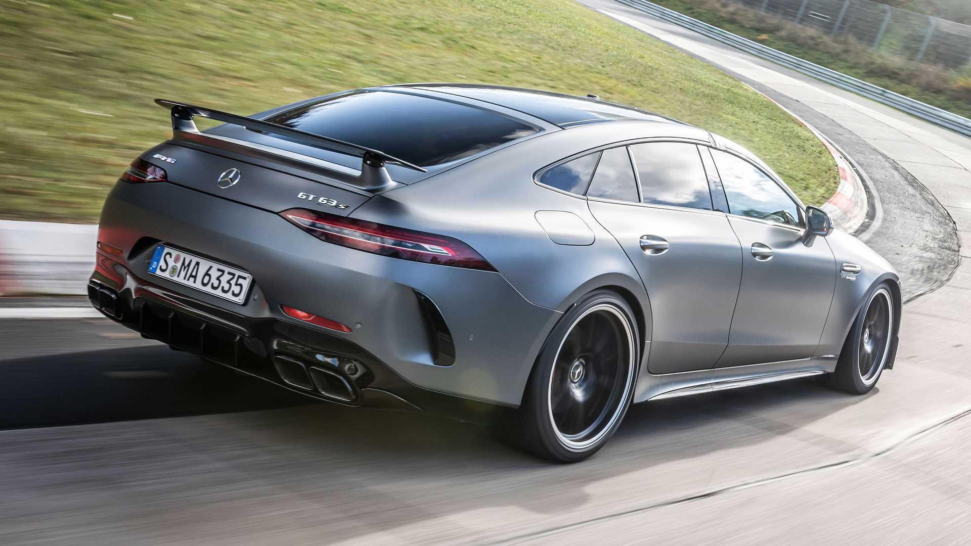 奔驰amg gt 63 s 创造四门轿车纽北新纪录