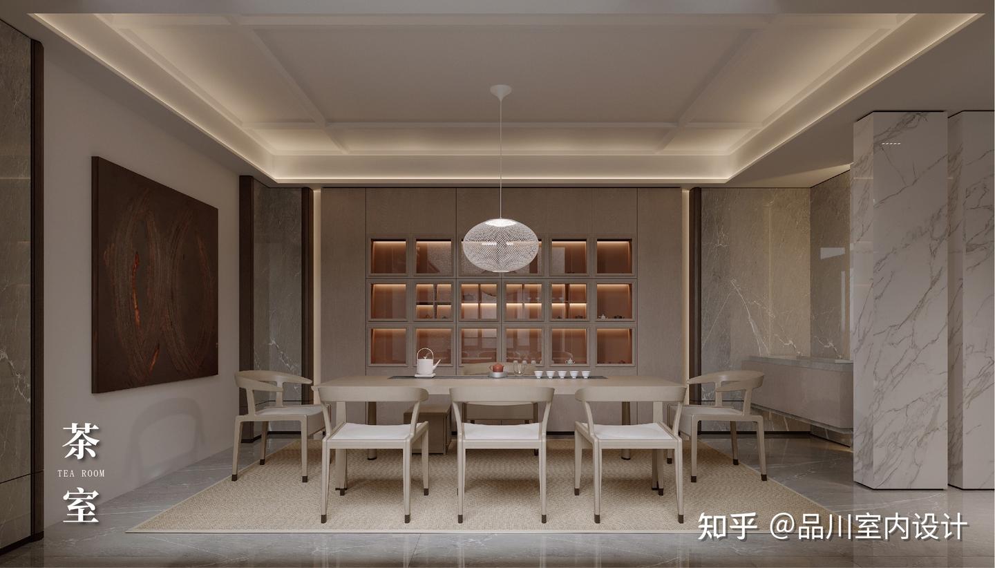 福州别墅设计 | 品川设计 | 800㎡新中式别墅 - 知乎