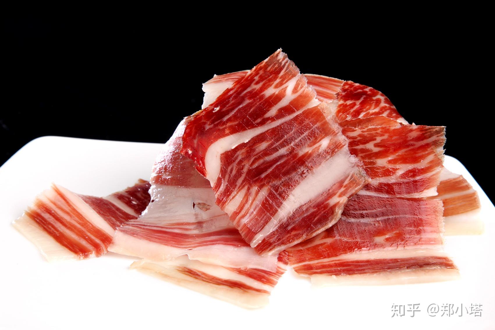 伊比利亚生火腿,生吃的味道