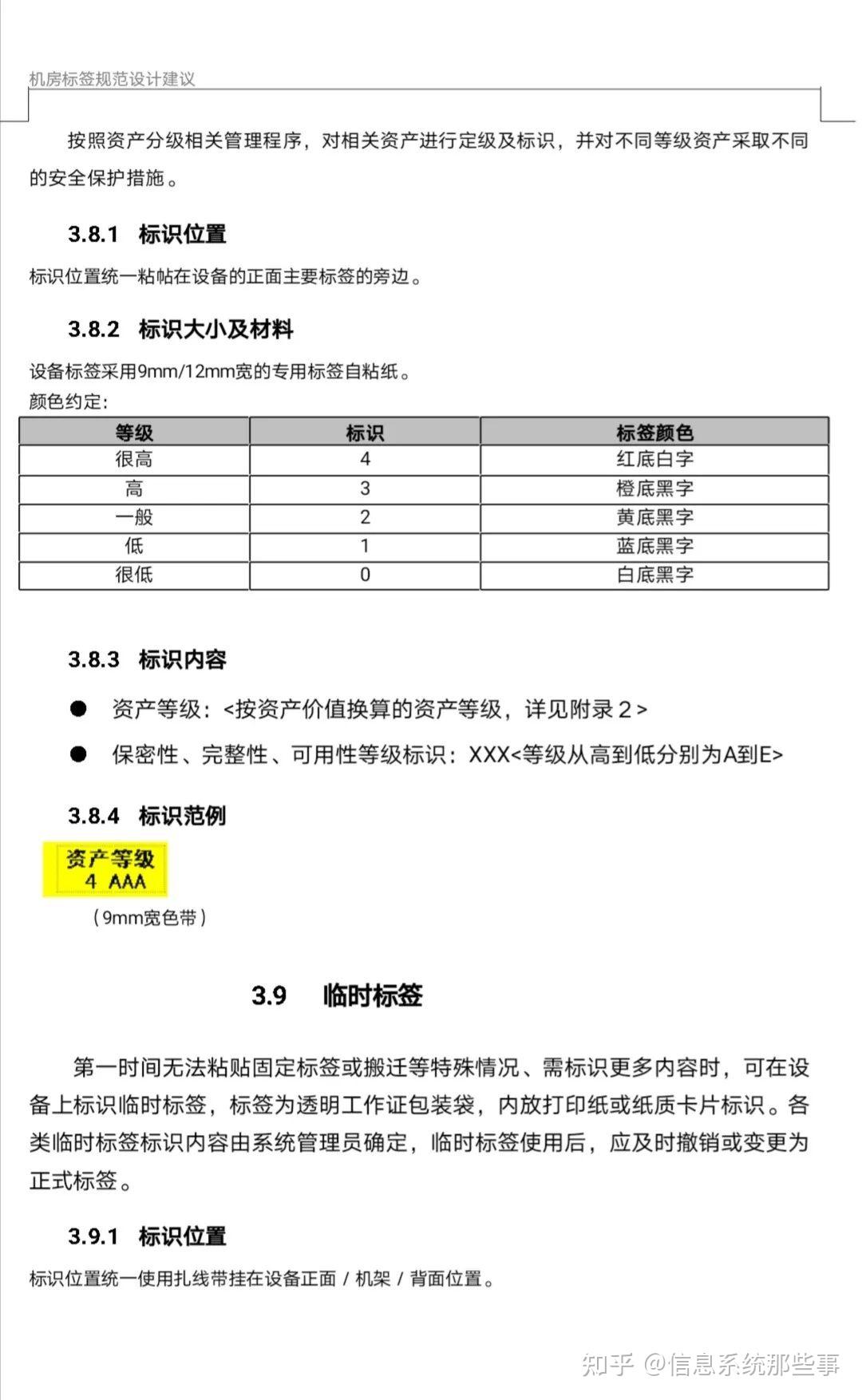 弱电工程数据中心机房设备标签规范建议书,可下载