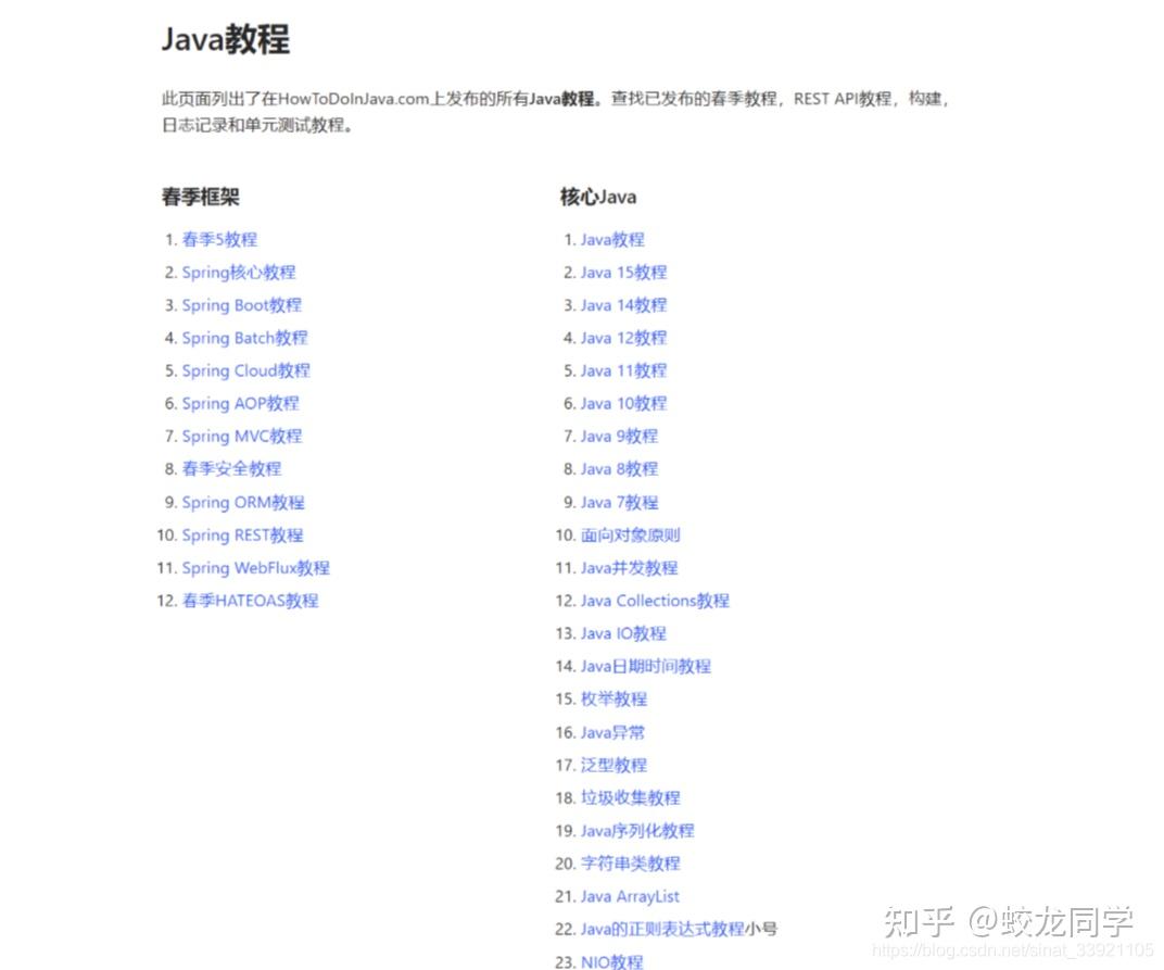 私藏的30个java自学资源,被全部公开!快来看看你知道几个?24 私藏的30个java自学资源,被全部公开!快来看看你知道几个?