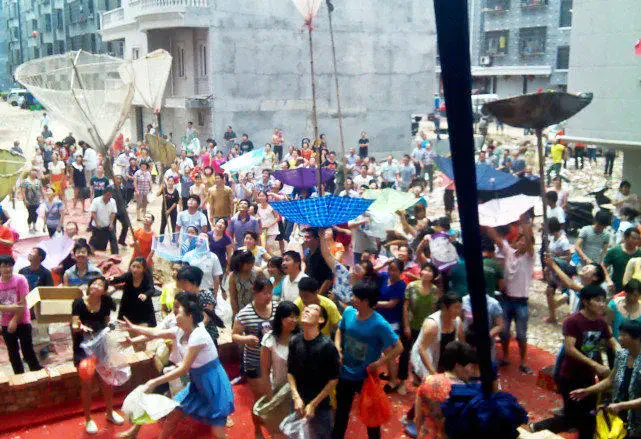 岳母的娘家在义乌市西谷村.