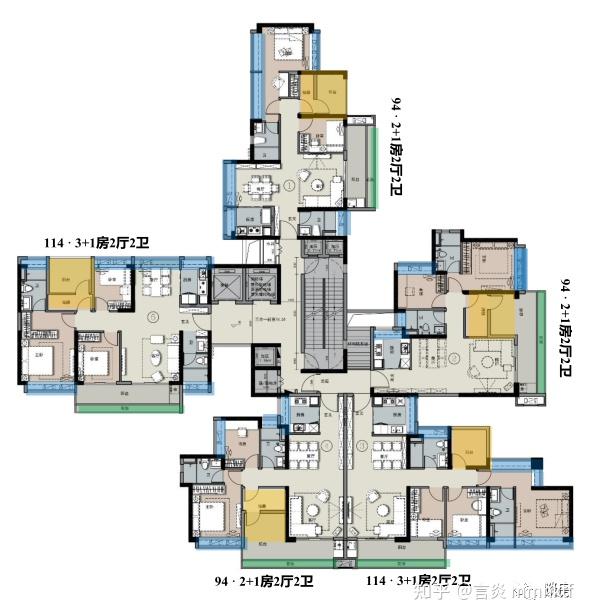 4.2~4.5，越秀星汇文玺开盘评测，风、声、日照、视野多角度 - 知乎