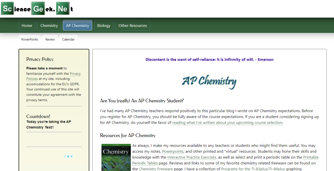 收藏干货 ！CB官方推荐的AP Chemistry线上学习资源 知乎