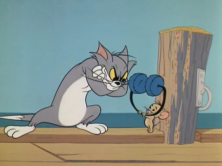 为什么 63-67 年的《猫和老鼠》中汤姆猫让人害怕,是童年阴影吗?