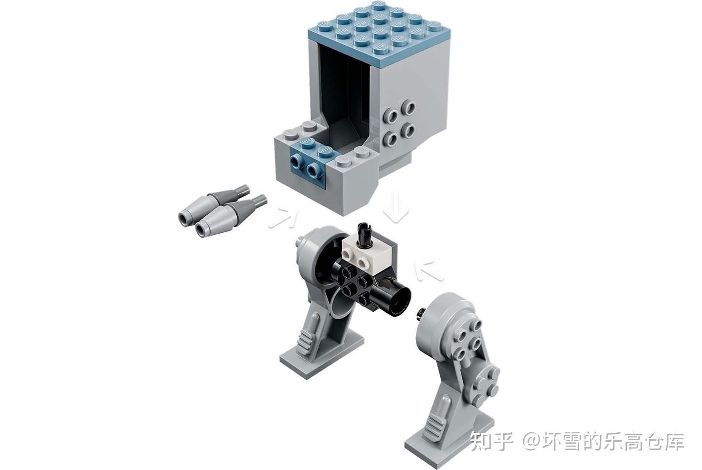 恩多星上,地台场景造型和74-z飞行摩托都和去年发售的75238会有些相似