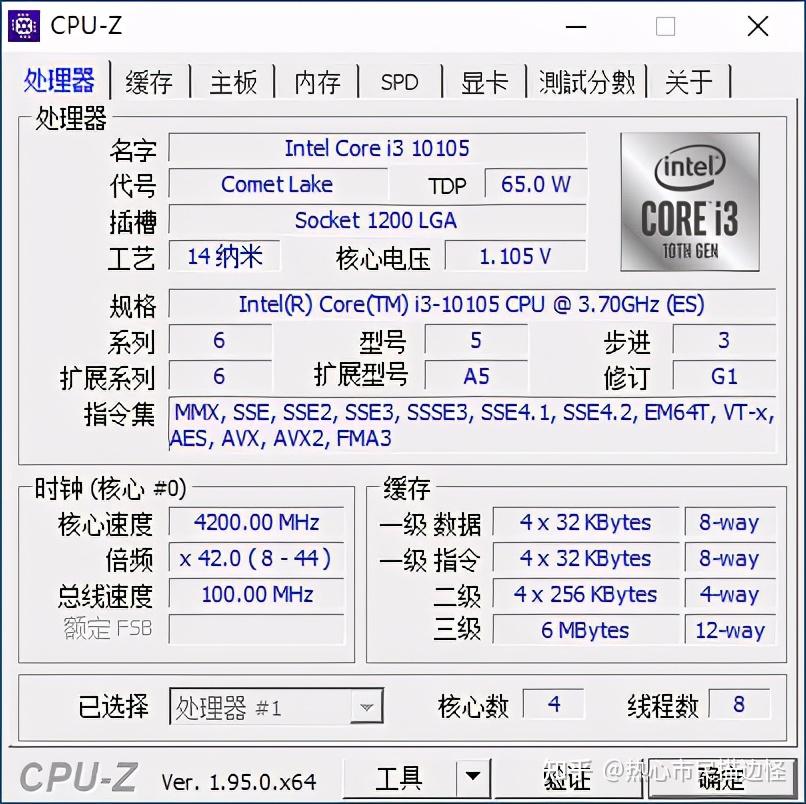 我还能再挤一点点，Intel 10105 10325 快速评测- 知乎