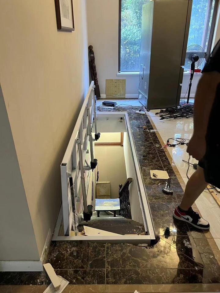 全自动手电两用地下室隐形门密室地下隐藏门