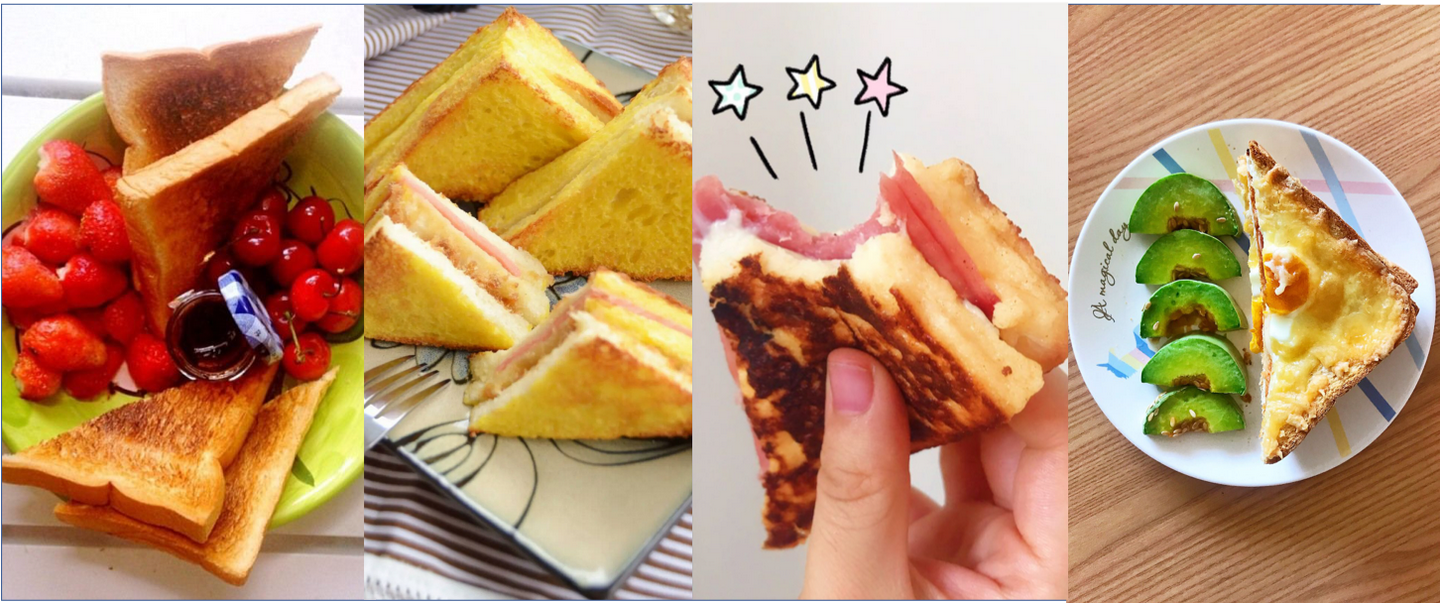 百变吐司大法好 两天煎来两天烤 4款简易零失败早餐吐司做法详细奉上 知乎