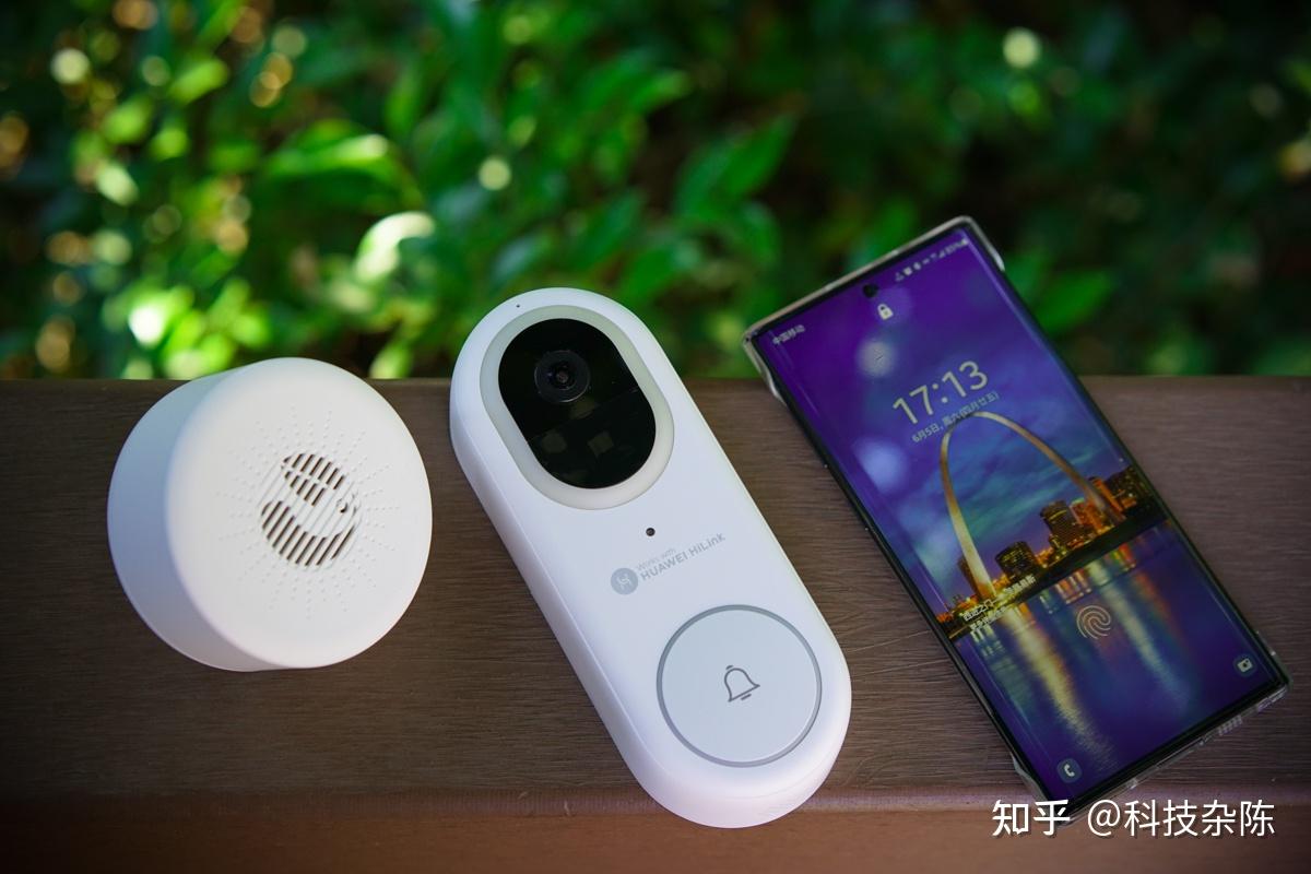 华为智选再添新品海雀智能门铃pro开箱体验