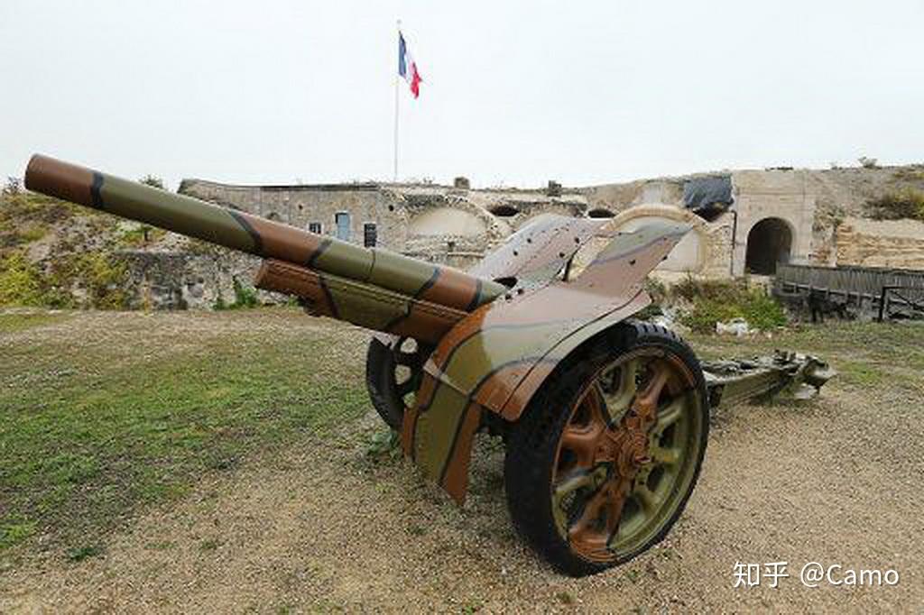 一战法国野战炮图片