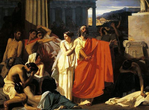 希腊神话故事外番俄狄浦斯王悲剧下的自由赞美诗