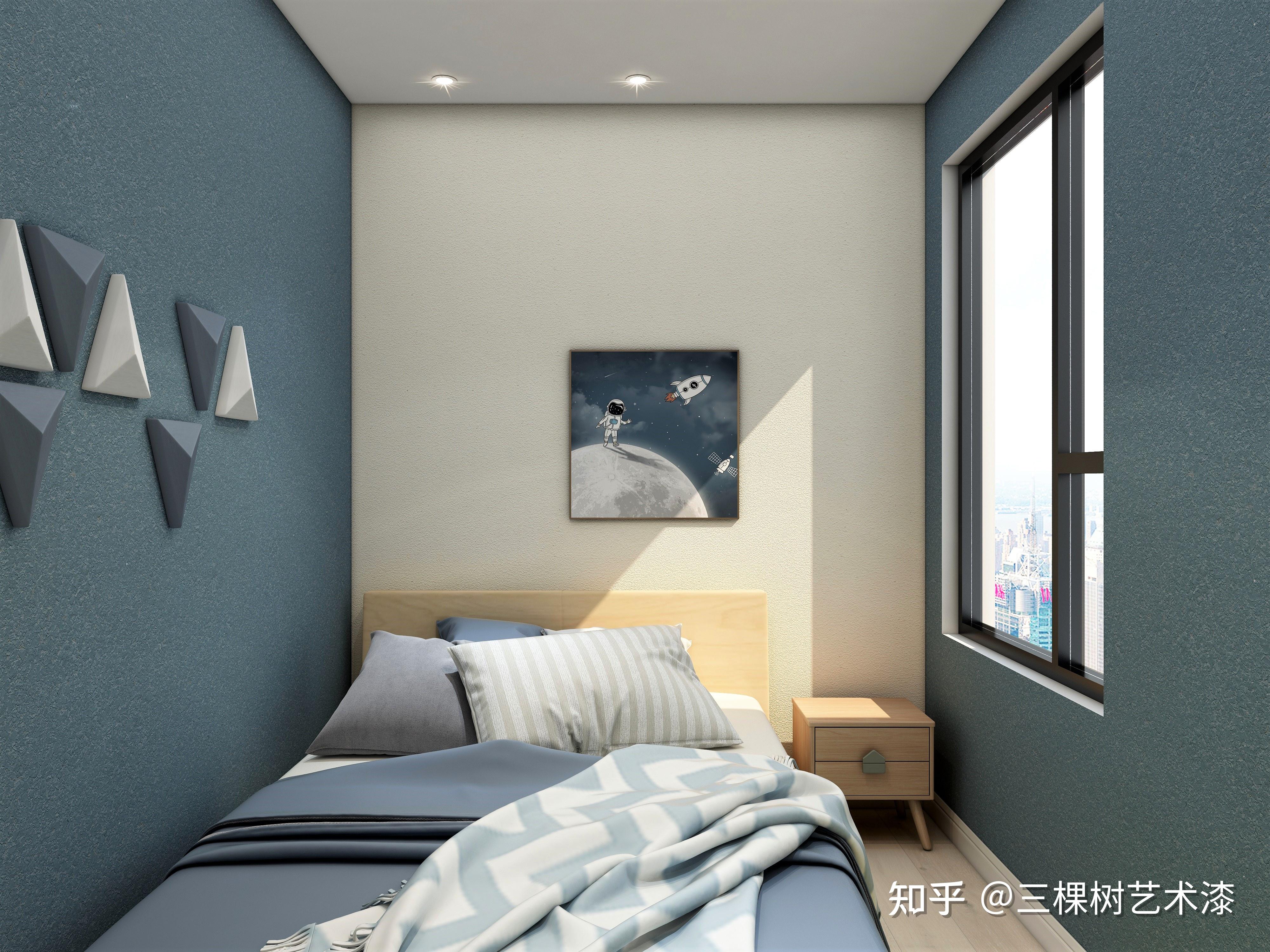 当艺术涂料进入儿童房