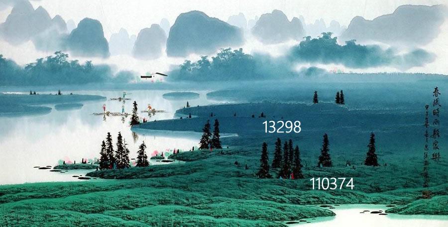 张泉踪的彩墨漓江，襟怀无俗韵山水有清音- 知乎