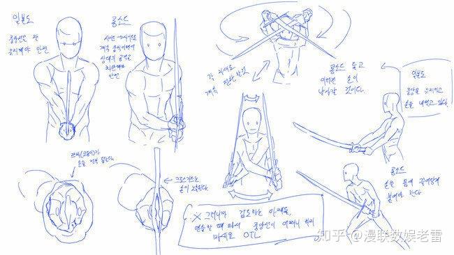 武士、执刃动作素材 - 知乎
