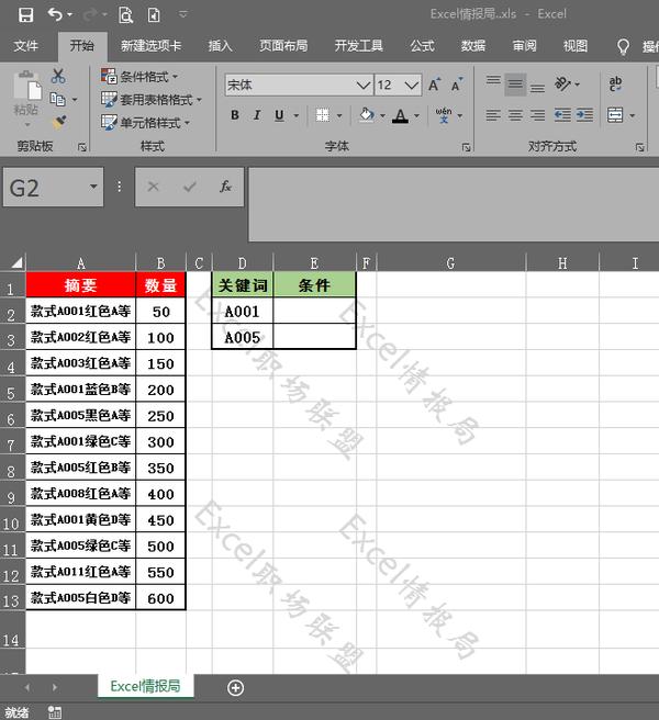 excel用筛选器或高级筛选法解决同时根据多个关键词筛选