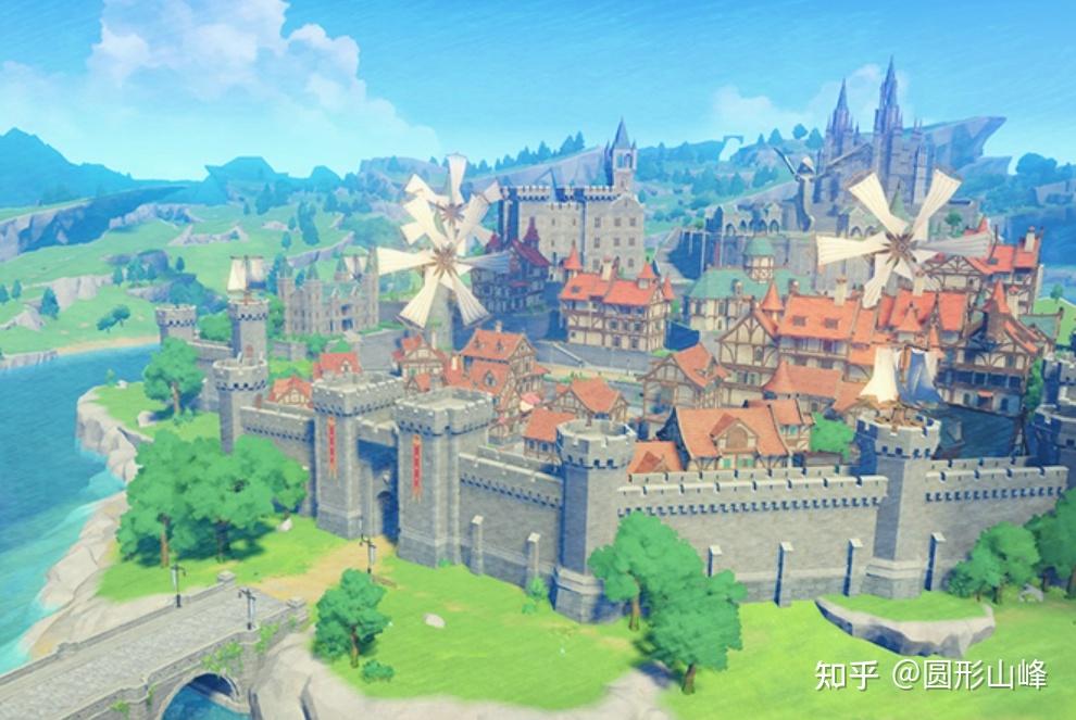 原神的蒙德城有没有抄袭迪士尼的魔发奇缘的建筑风格呢