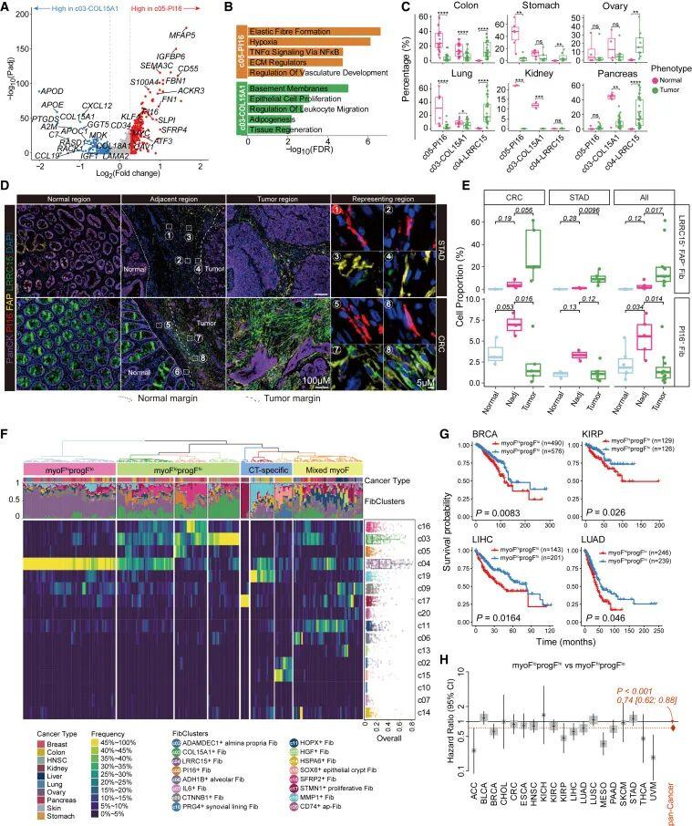 Cancer Cell|Bulk+scRNA-seq+10X Visium揭示成纤维细胞的多重面孔：从组织修复到肿瘤帮凶 - 知乎