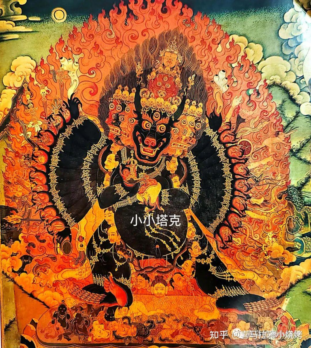 Vajrabhairava威罗瓦金刚与Yamantaka阎曼德迦。1 - 知乎