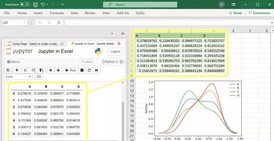 在Excel中使用嵌入式Python Jupyter Notebooks - 知乎