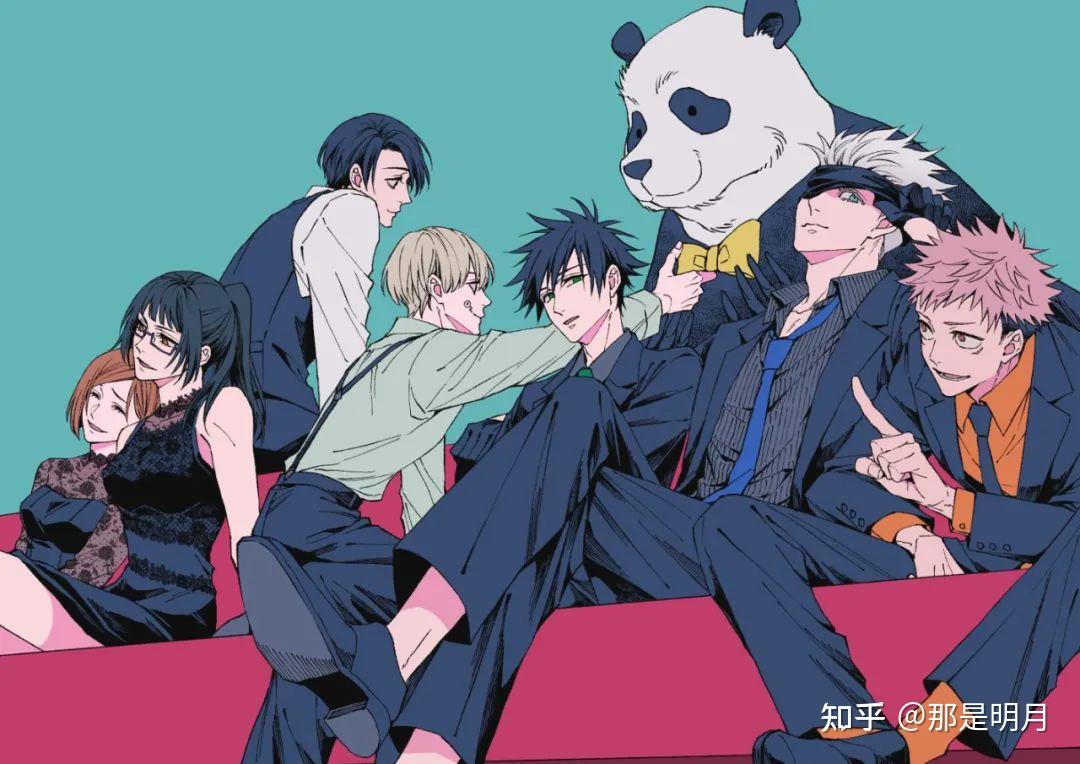 有人有咒术回战五条悟四人组的横屏壁纸吗? - 知乎