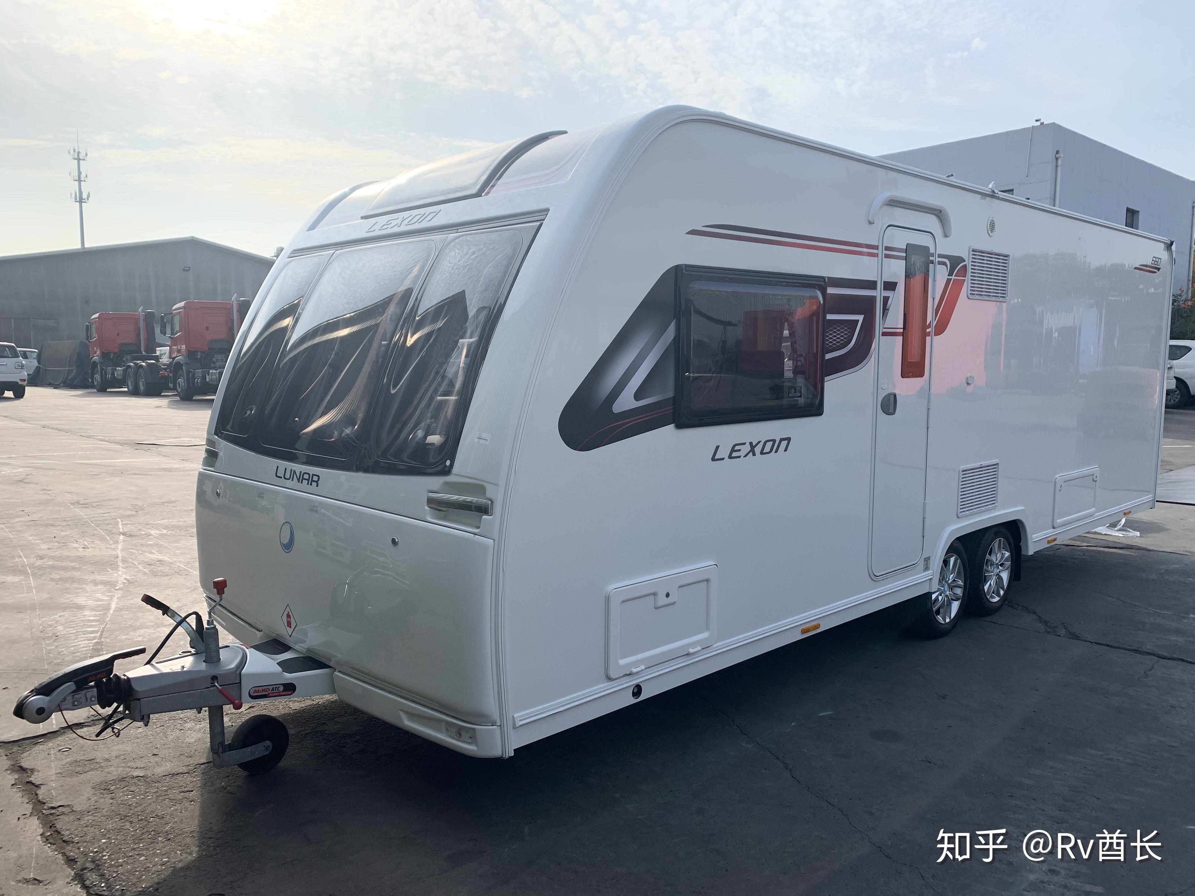 英国拖挂房车lunar露娜lexon660双轴原装进口拖挂房车
