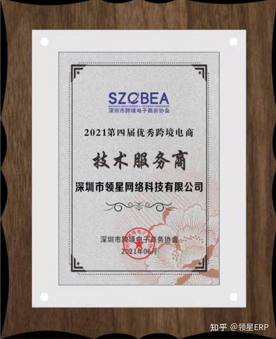 喜报丨领星erp荣登wise2021年硬核企业榜并获优秀跨境电商技术服务商