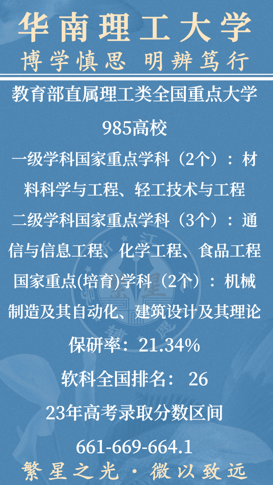 开始报名华南理工大学2024年三位一体招生