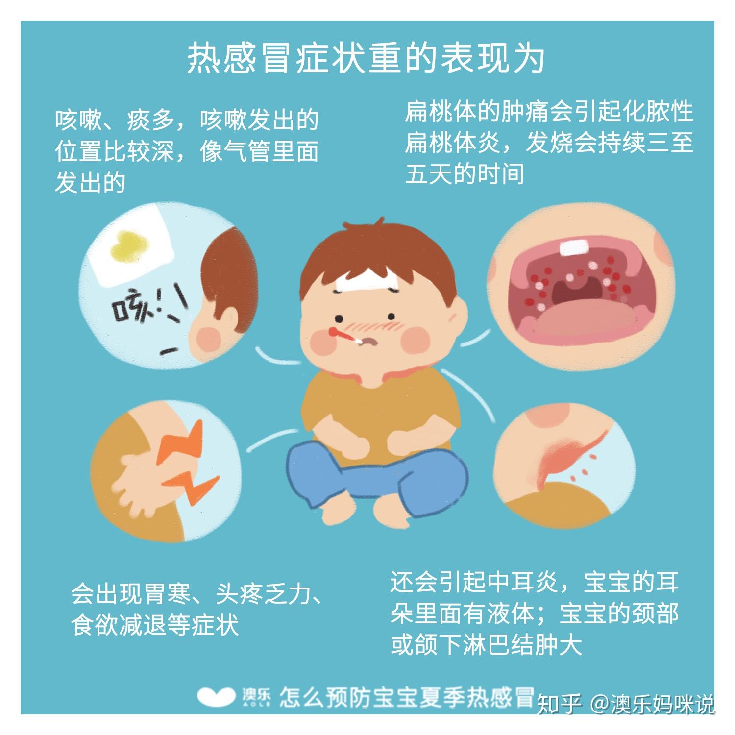 夏天快到了,怎样预防婴儿夏季热感冒?你都知道吗?一起来看看