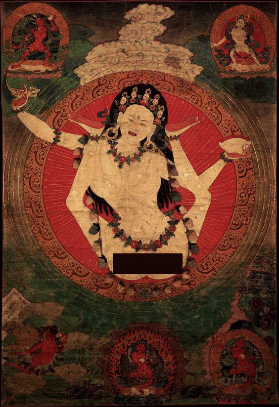 人骨,人皮和人肉——密教仪式的往日世界