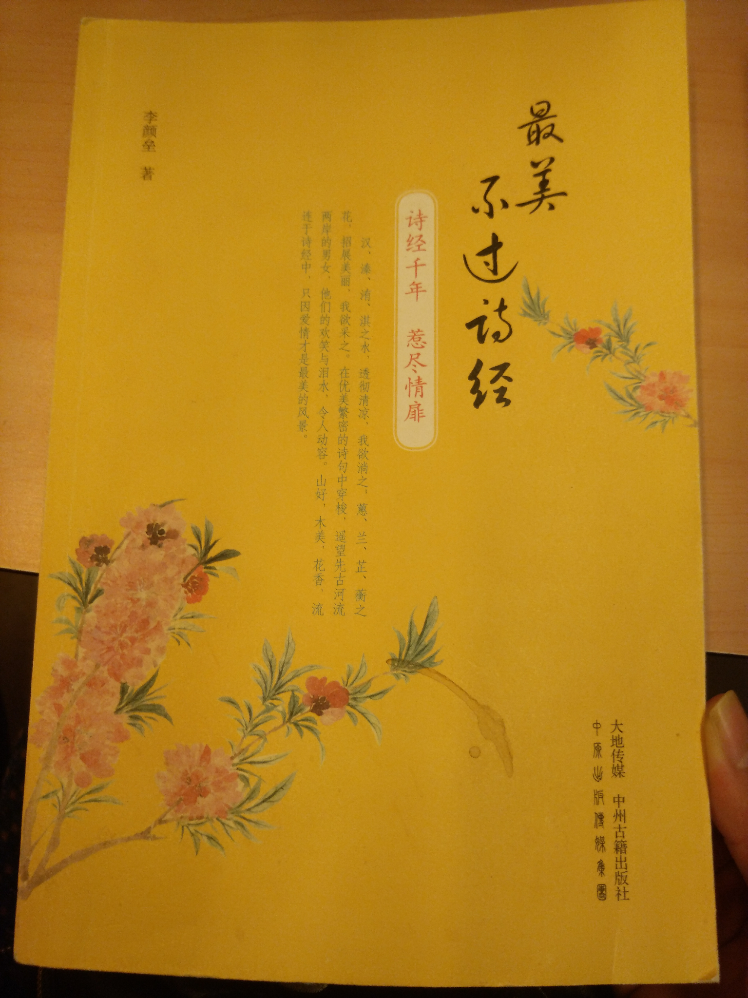 最美不过诗经李颜垒著