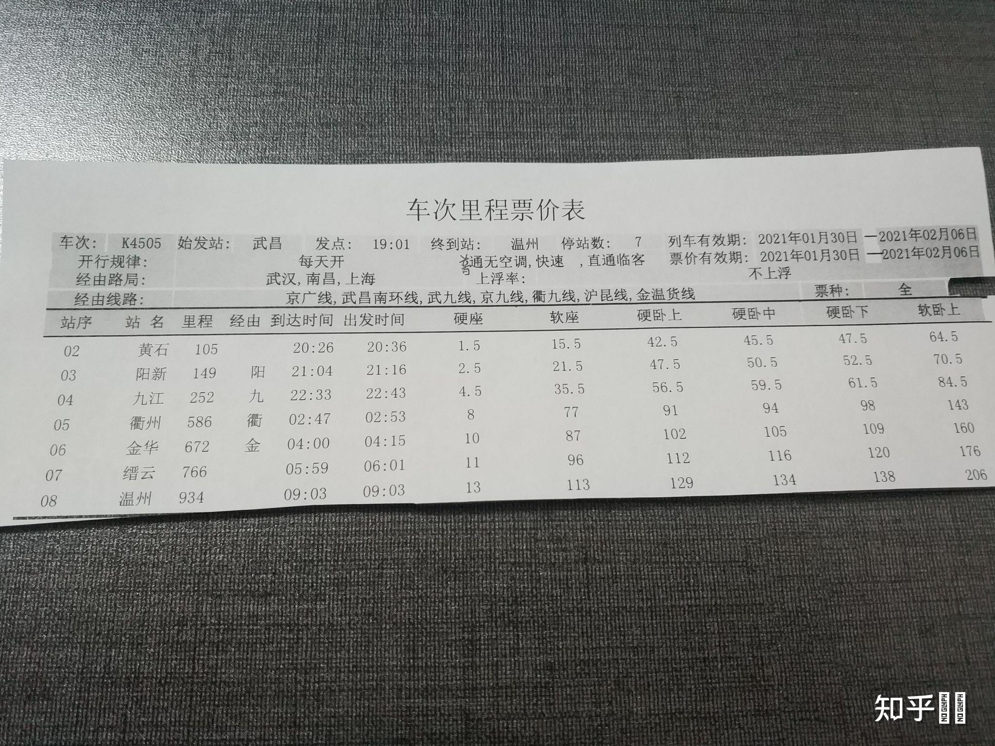 为什么k4505武昌温州只要13元