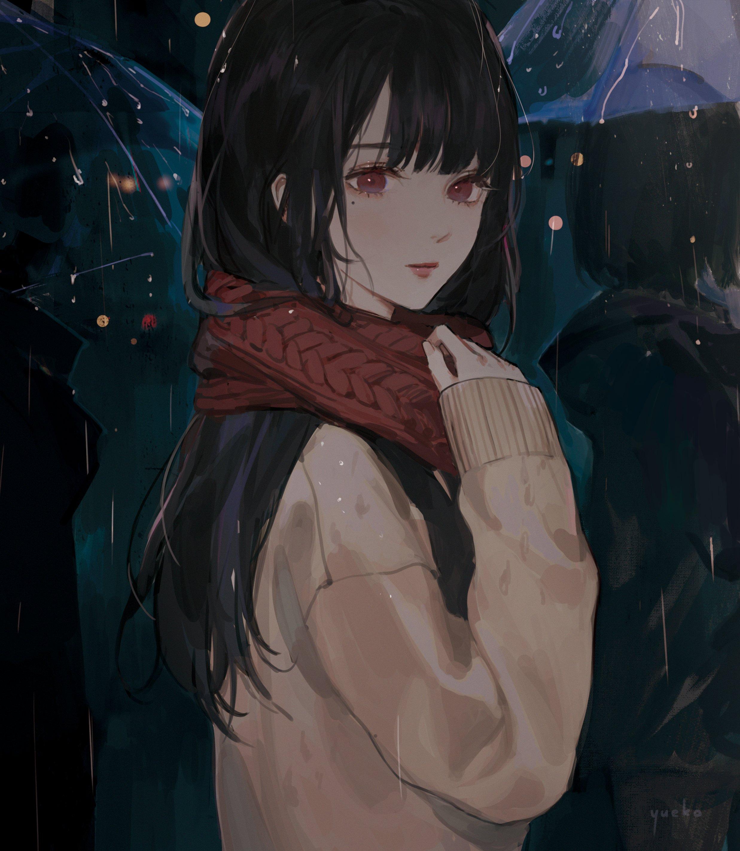 rei子画的眼睛瞳孔为什么是亮色的