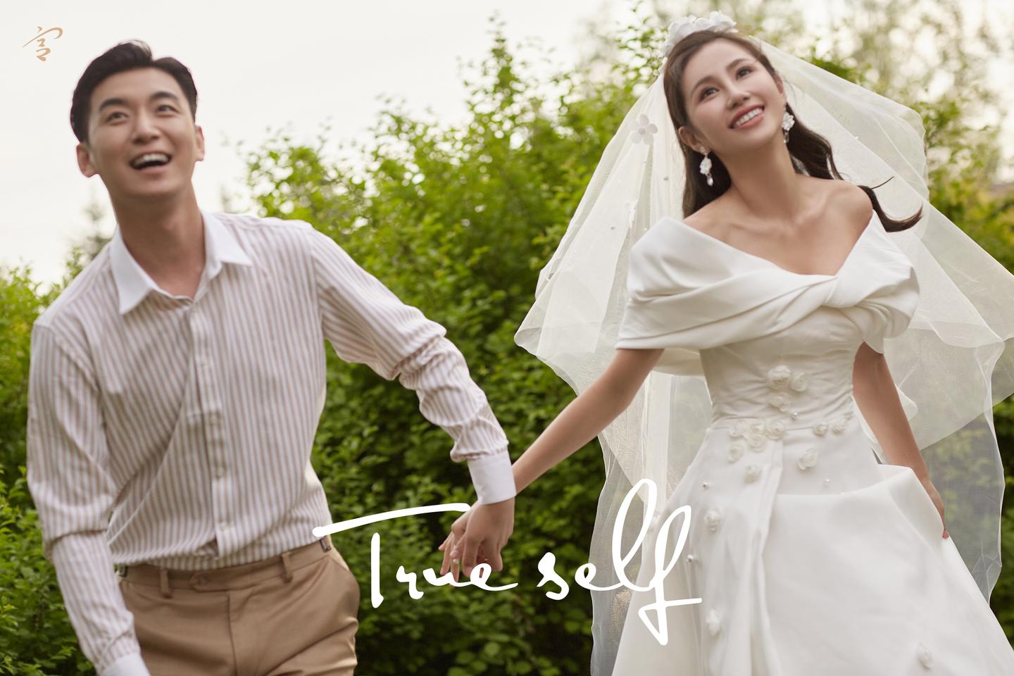 宫婚纱摄影不一样的婚纱照浪漫俏皮轻法式